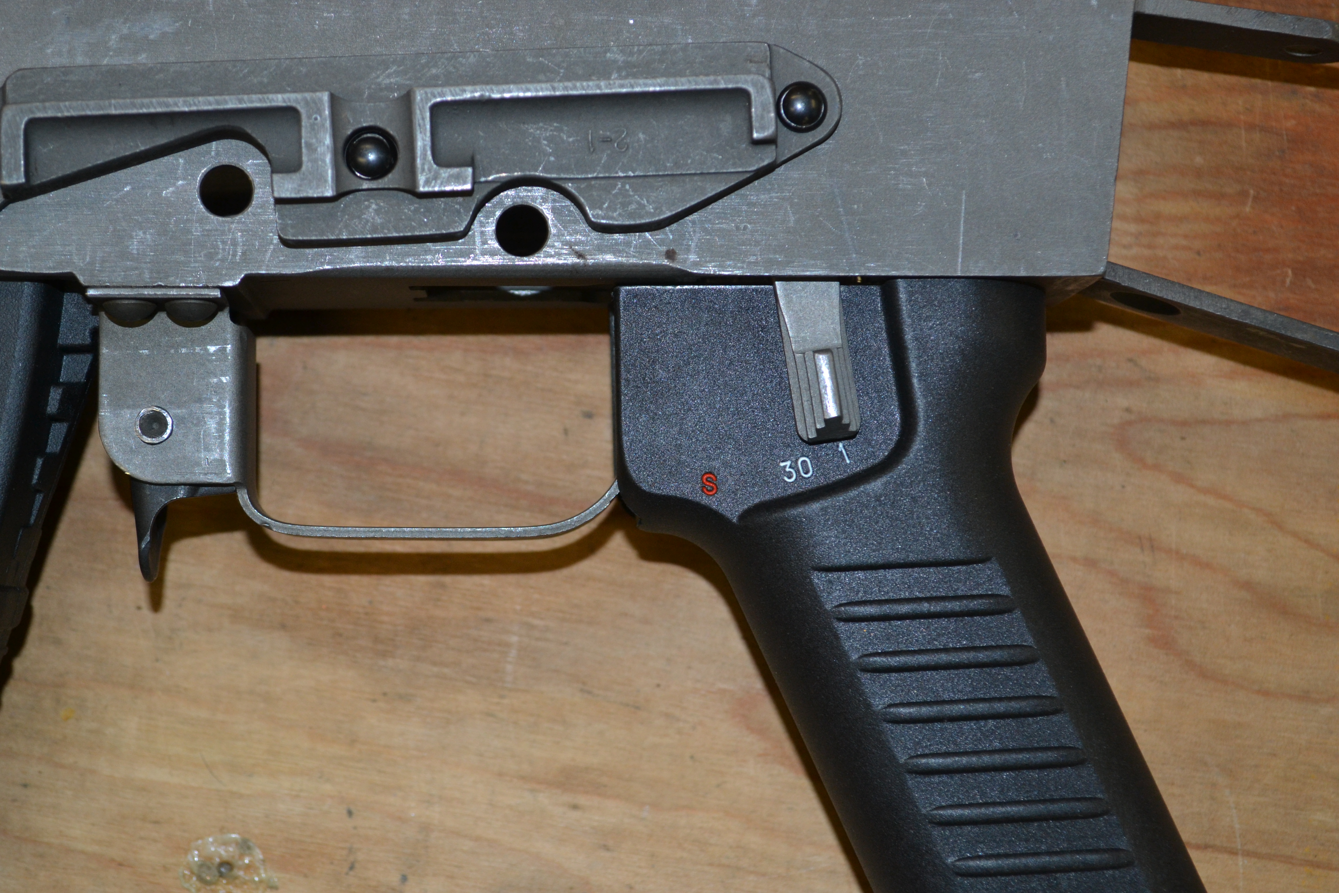 AK 47/74/Variants Ambi Safety LMG FireArms.