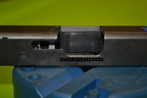 The curvature of the factory ejection port is maintained
